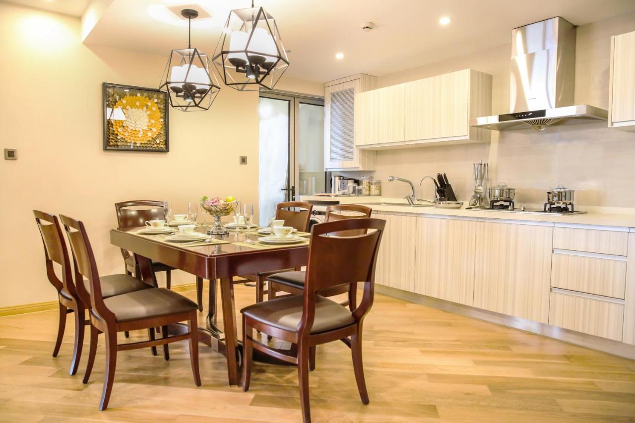 Green Court Residence Jinqiao Diamond Шанхай Екстериор снимка