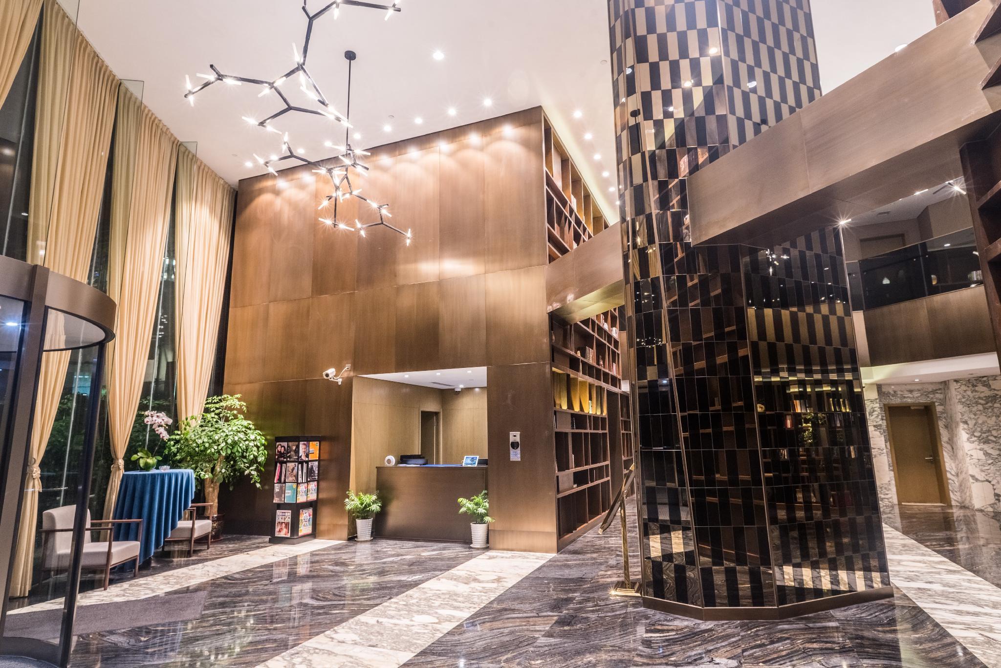 Green Court Residence Jinqiao Diamond Шанхай Екстериор снимка