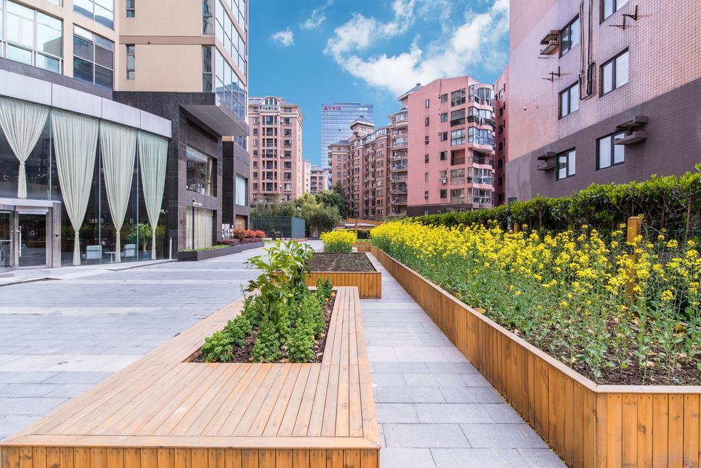Green Court Residence Jinqiao Diamond Шанхай Екстериор снимка