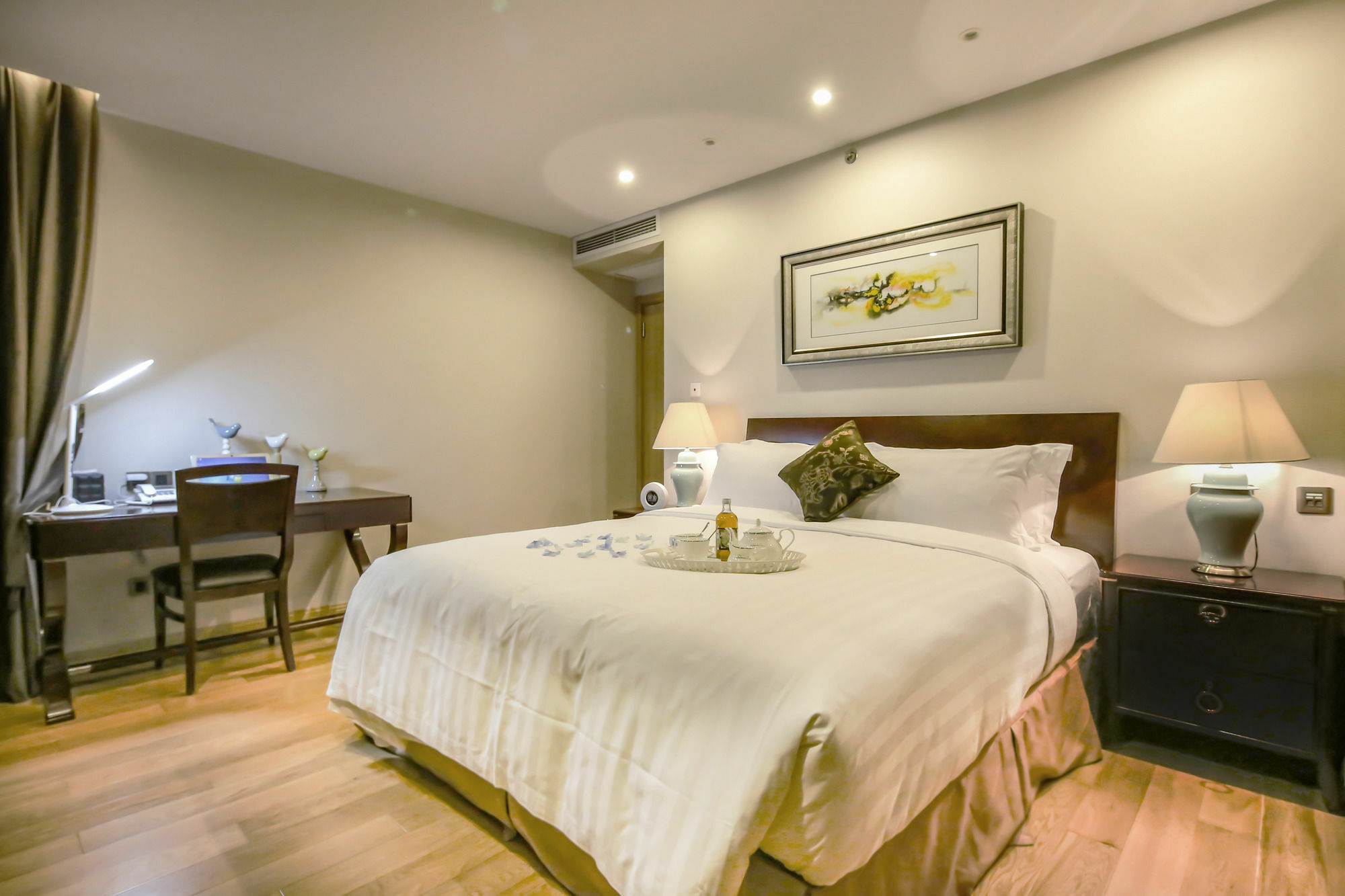 Green Court Residence Jinqiao Diamond Шанхай Екстериор снимка